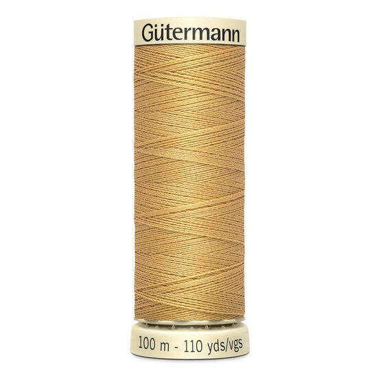 Gutermann Yellow Sew All Thread 100m (893) image number 1