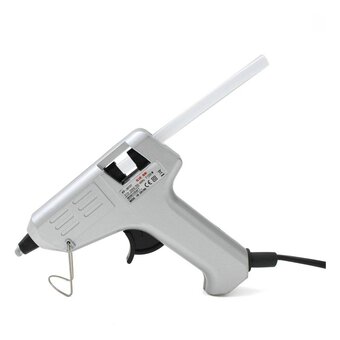 Silver Mini Hot Melt Glue Gun