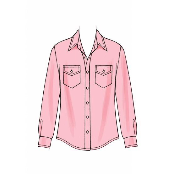 McCall&rsquo;s Men&rsquo;s Shirts Sewing Pattern M6044 (S-L) image number 4