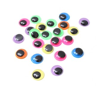 Neon Googly Eyes 1.5cm 30 Pack