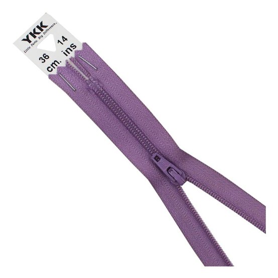 YKK Fuchsia Dress and Skirt Zip 36cm image number 1