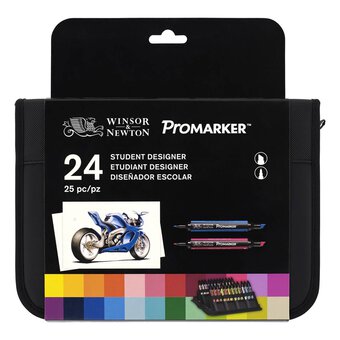 Winsor & Newton Promarker Student Set 25 Pieces