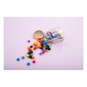 Violet Studio Bright Pom Poms Jar 75 Pack image number 2