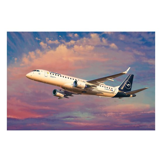 Revell Embraer 190 Lutfhansa Model Kit 1:144 image number 6
