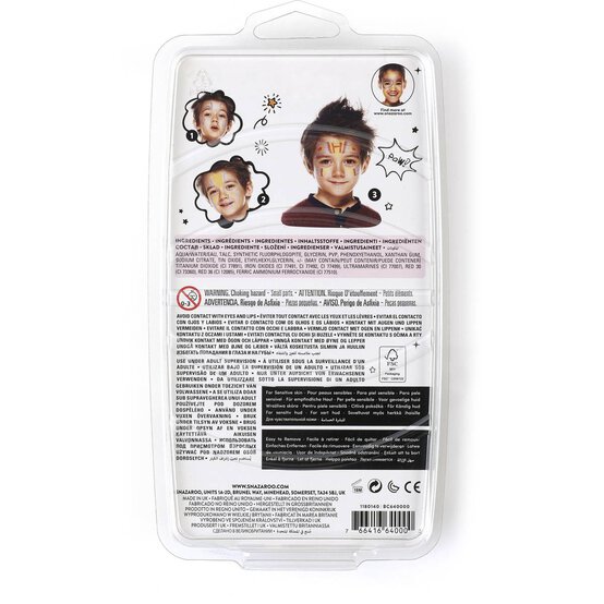 Snazaroo Adventure Brush Pen Face Paint 3 Pack image number 5