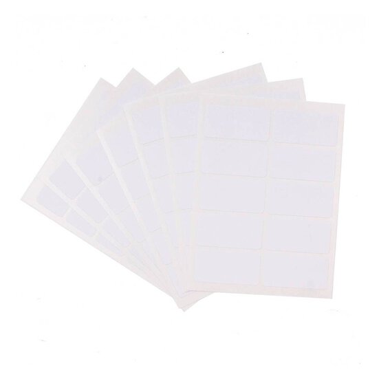 Blick Labels 70 Pack White image number 1