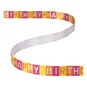 Yellow Happy Birthday Ribbon 15mm x 3.5m image number 2