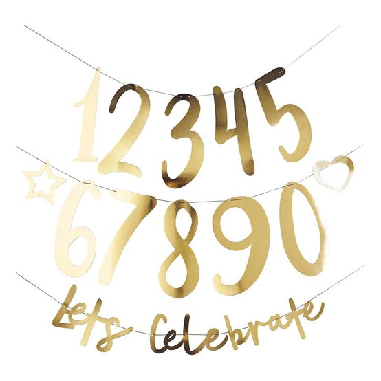 Create Your Own Gold Banner 2m image number 1