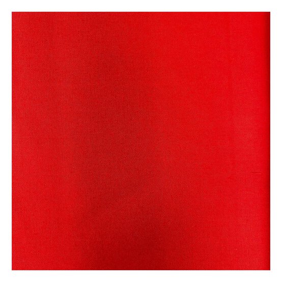 Red Cotton Homespun Fabric by the Metre image number 2