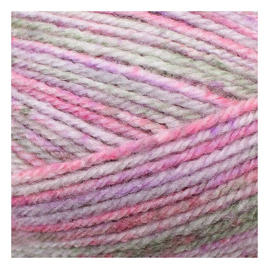 James C Brett Pink and Grey Stonewash DK Yarn 100g image number 3