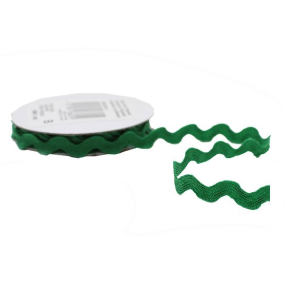 Emerald Ric Rac Ribbon 6mm x 4m image number 3