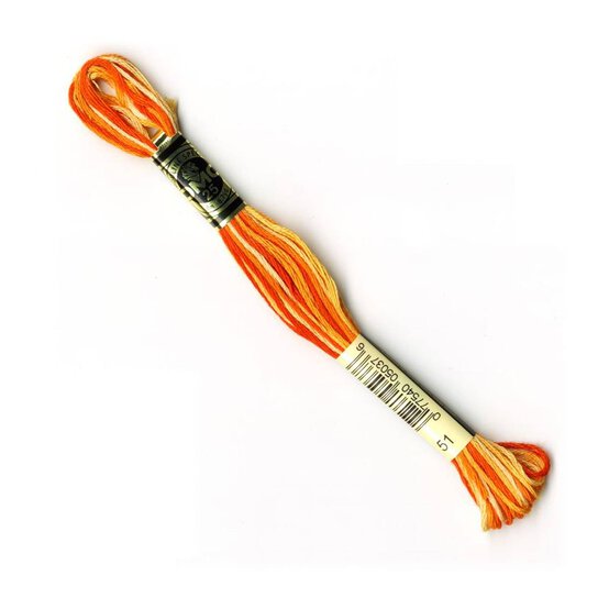 DMC Orange Mouline Special 25 Cotton Thread 8m (51) image number 1