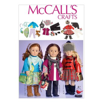 McCall&rsquo;s Doll Clothes Sewing Pattern M7006