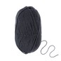 Women's Institute Dark Grey Home Grown DK Yarn 100g image number 3