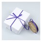 Purple Double-Faced Satin Ribbon 3mm x 5m image number 3
