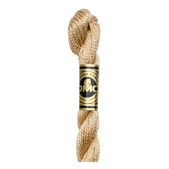 DMC Cream Pearl Cotton Thread Size 5 25m (738) image number 1