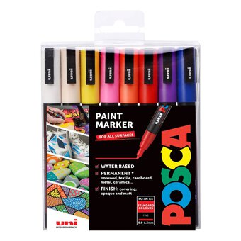 Uni-ball Posca PC-3M Marker Pens 16 Pack