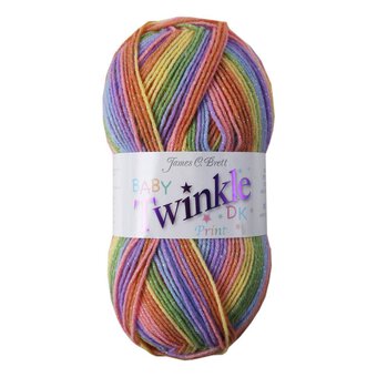 James C Brett Pastel Multi Baby Twinkle DK 100g