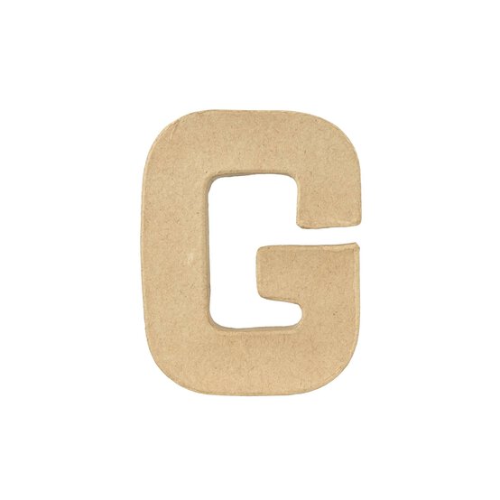 Mini Mache Letter G 10cm image number 2