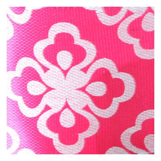 Pink Diamond Mosaic Satin Ribbon 25mm x 4m image number 2