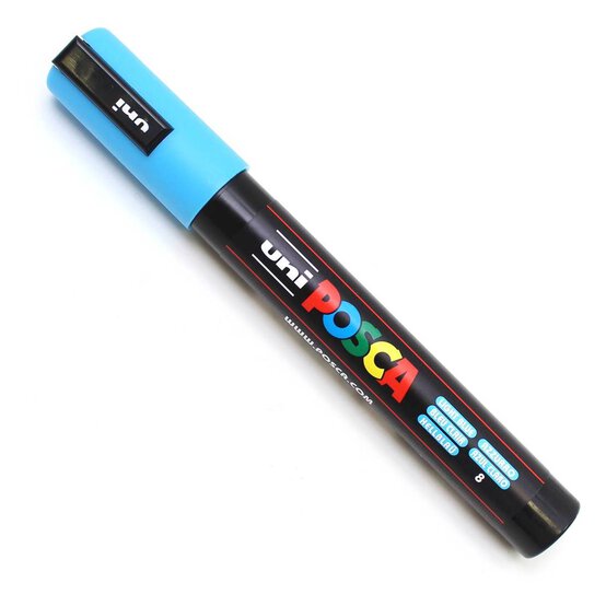 Uni-ball Blue Posca Marker PC-5M