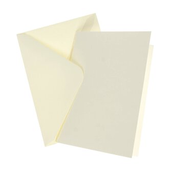 Ivory Cards  5 x 7 Inches 50 Pack