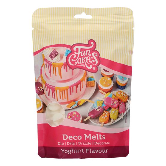 Funcakes Yoghurt Flavour Deco Melts 250g image number 1
