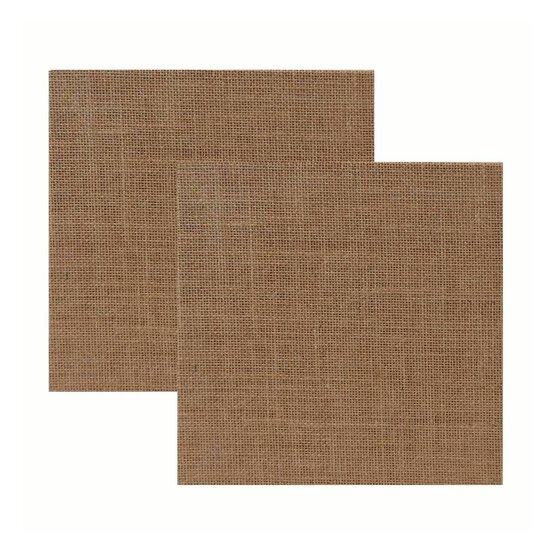 Hessian Panel 8 x 8 Inches 2 Pack image number 1