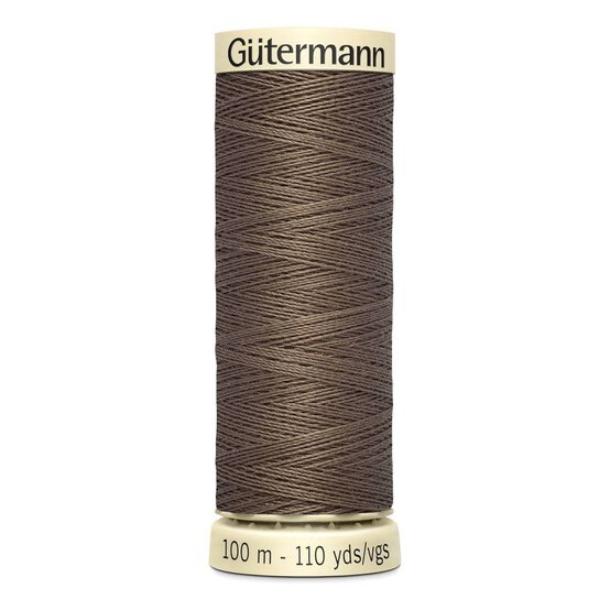 Gutermann Brown Sew All Thread 100m (209) image number 1