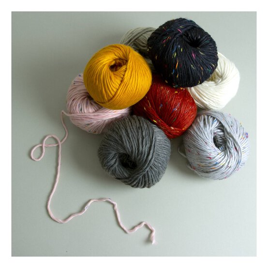 Wendy Cream Knit&rsquo;s Recycled Yarn 100g image number 5