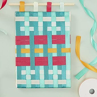 How to Make a Ribbon Weaving