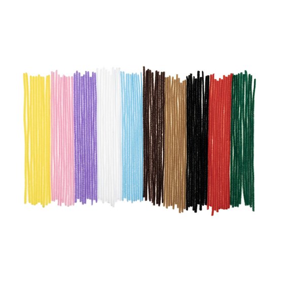 Assorted Pipe Cleaners 100 Pack image number 1