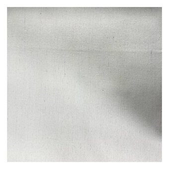 Cream Poly Cotton Canvas Fabric by the Metre