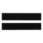 Milward Black 20mm Sew-On Hook and Loop Tape by the Metre image number 2