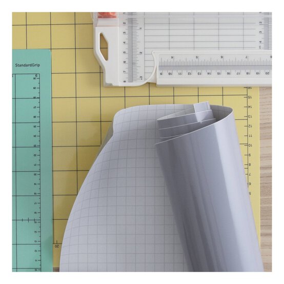 Grey Glossy Permanent Vinyl 12 x 48 Inches image number 6