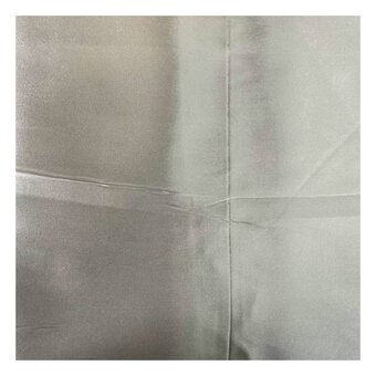 Cream Silky Satin Fabric by the Metre