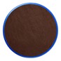 Snazaroo Dark Brown Face Paint Compact 18ml image number 2