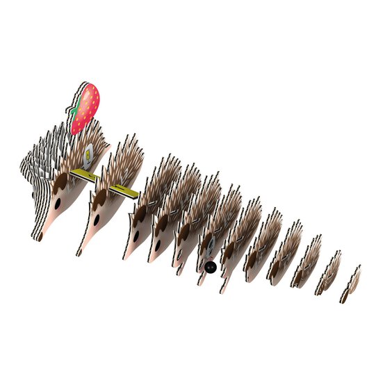 Eugy 3D Hedgehog Model image number 2