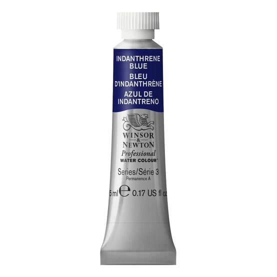 Winsor & Newton Indanthrene Blue Professional Watercolour Tube 5ml image number 1