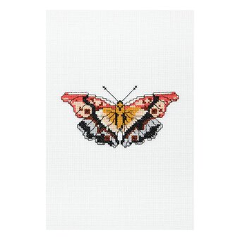 FREE PATTERN DMC Butterfly Lily Cross Stitch 0085