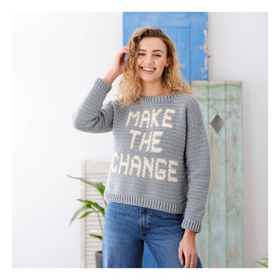 Knitcraft Make the Change Jumper Digital Pattern 0304 image number 2