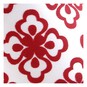 Red and White Diamond Mosaic Satin Ribbon 25mm x 4m image number 2