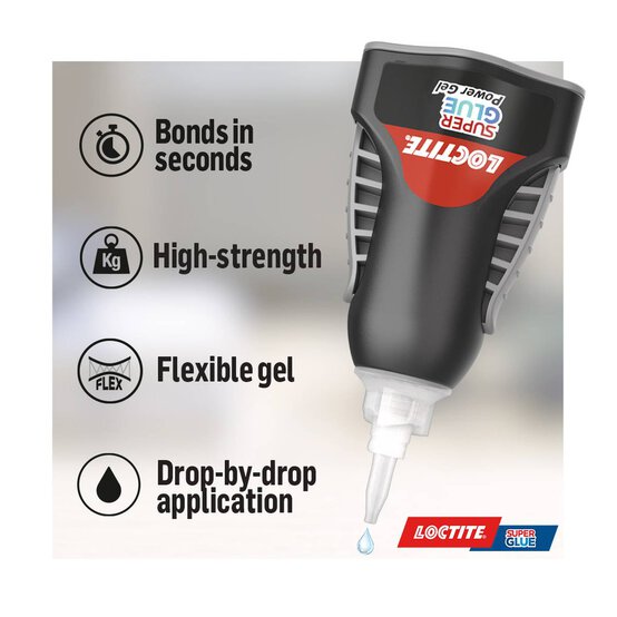 Loctite Super Glue Power Gel Control 4g image number 4