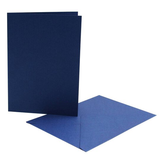 Blue Cards  A6 6 Pack image number 1