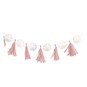 Ginger Ray Pink and Iridescent Shell Tassel Garland 2m image number 1