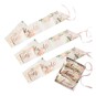 Ginger Ray Floral Hen Team Bride Sashes 6 Pack image number 1