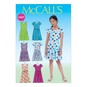 McCall&rsquo;s Girls&rsquo; Dress Sewing Pattern M7079 (7-14) image number 1