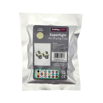 Neon Yellow Superlight Air Drying Clay 30g