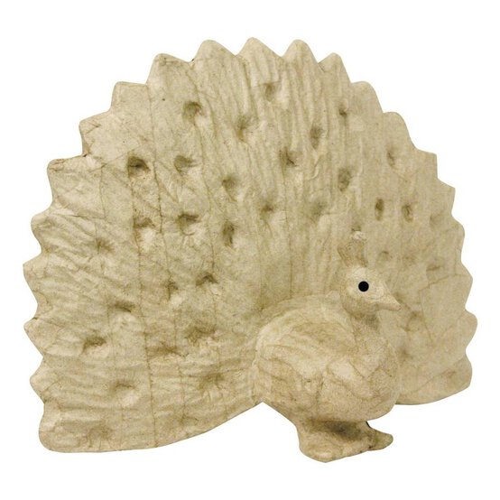 Decopatch Mache Peacock 29cm image number 1