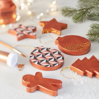 How to Make Geometric Mache Tree Decorations